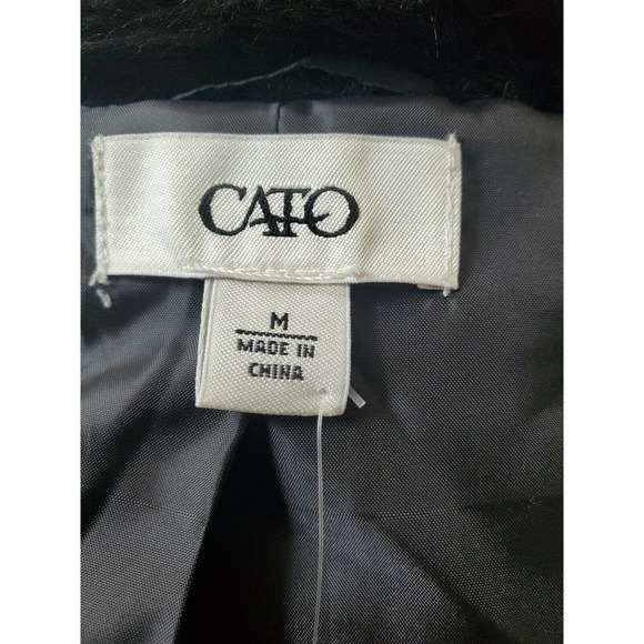 Cato Black Long Sleeve Casual Winter Jacket - Picture 9 of 12